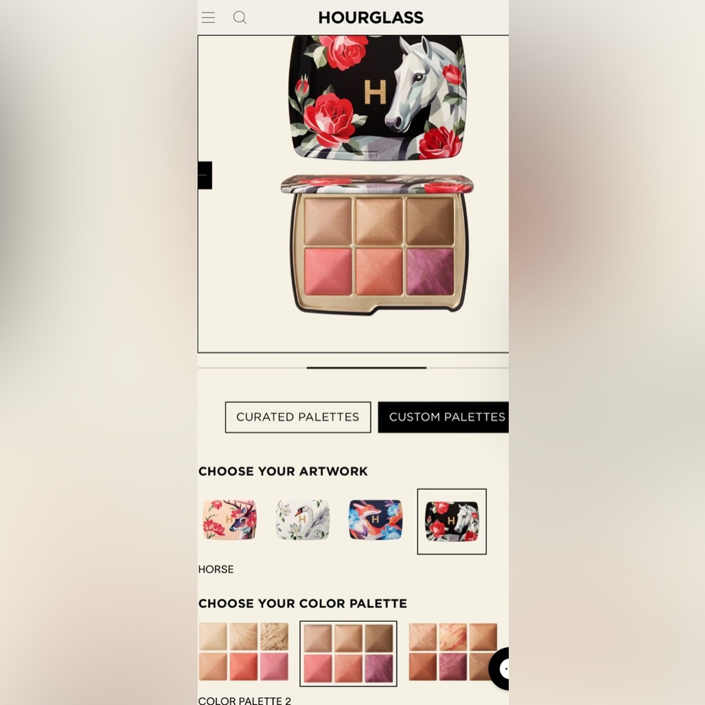 Hourglass Limited Edition AMBIENT LIGHTING UNLOCKED - CUSTOM HORSE PALETTE - Picture 2 of 6